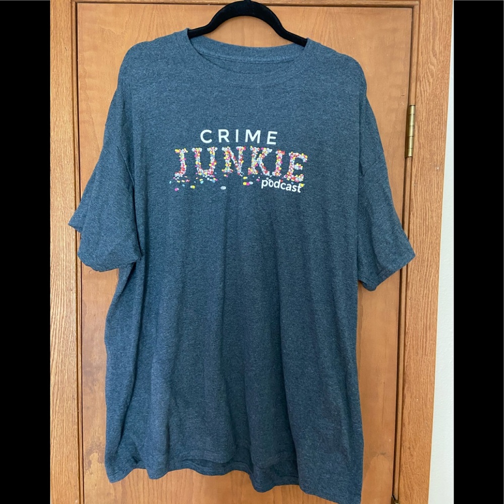 Crime Junkie Podcast tshirt XXL